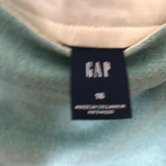 GAP Wool Blue Work Skirt Size 16 - Picture 7 of 9